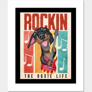 Rockin The Doxie Life Posters and Art